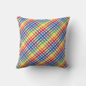 幾何カラフル装飾用クッション クッション (裏面)