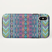 幾何カラフル部族模様 Case-Mate iPhoneケース (裏面(横))