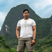 幾何カラフル部部族合計2 Tシャツ