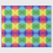 幾何カラフル ラッピングペーパー (フラット)