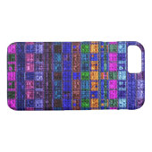 幾何カラフルBurlap素朴 #11 Case-Mate iPhoneケース (裏面(横))