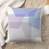 幾何カラー抽象芸術スタイル装飾用クッション クッション (ブランケット)