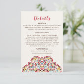 幾何クラシカル曼荼羅パタ結婚ーン エンクロージャーカード (スタンド正面)