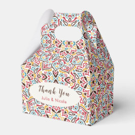 幾何クラシカル曼荼羅パタ結婚ーン フェイバーボックス