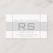 幾何クールスタイリッシュ的 名刺 (正面)