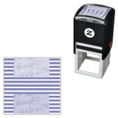 幾何クールストライプ セルフインキングスタンプ (インサイチュ)