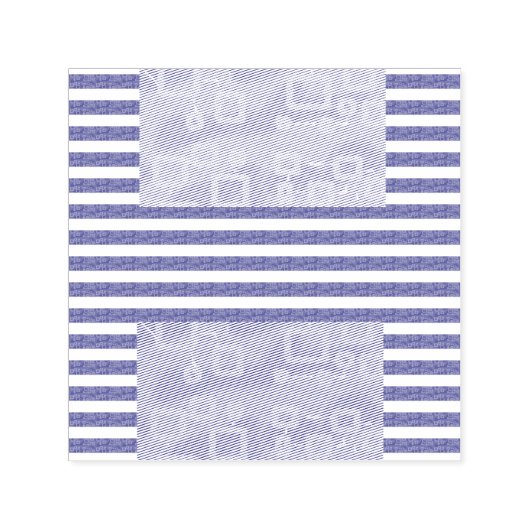 幾何クールストライプ セルフインキングスタンプ (デザイン)