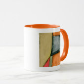 幾何コンテンポラリーカラフル図形 マグカップ (正面右)