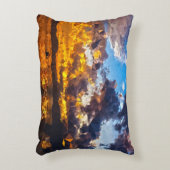 幾何サンセット装飾用クッション アクセントクッション (正面(垂直))