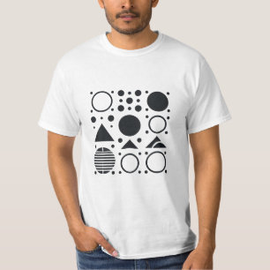 幾何シンプルデザイン Tシャツ