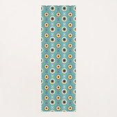 幾何シンプルフローラ ヨガマット (正面)