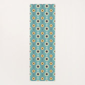 幾何シンプルフローラ ヨガマット (裏面)