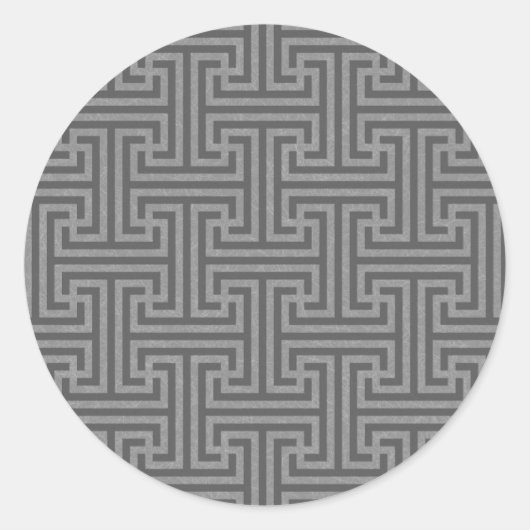 幾何シンプル図形 ラウンドシール (正面)