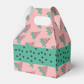 幾何スイカ種子バースデーパーティー フェイバーボックス (裏面サイド)