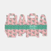 幾何スイカ種子バースデーパーティー フェイバーボックス (折り畳みなし)