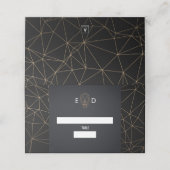 幾何スカル プレイスカード (外部開封)