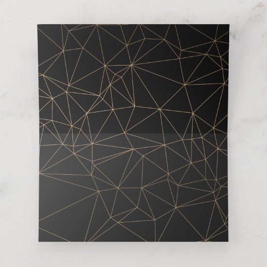 幾何スカル プレイスカード (内部開封)