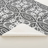 幾何スタイリッシュモダンデザイン シェルパブランケット (3/4)