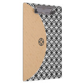 幾何スタイルクリップボード クリップボード (右)