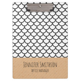 幾何スタイルクリップボード クリップボード