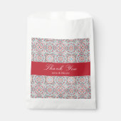 幾何スタイル銅金属結婚の フェイバーバッグ (正面)