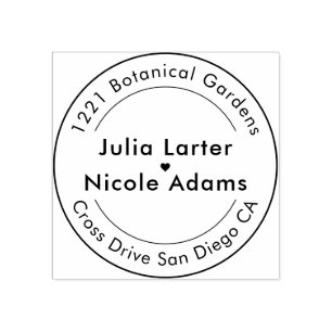 幾何スタイル銅金属結婚の ラバースタンプ