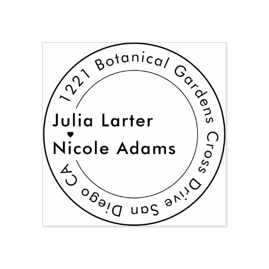 幾何スタイル銅金属結婚の ラバースタンプ (インプリント)