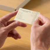 幾何ストライプミニマルモダン 名刺