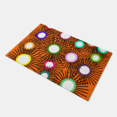 幾何スパイクボール ドアマット (アングル)