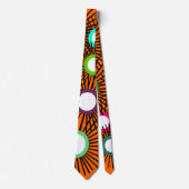 幾何スパイクボール ネクタイ (正面)