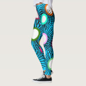 幾何スパイクボール レギンス (左)