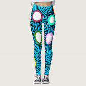 幾何スパイクボール レギンス (正面)