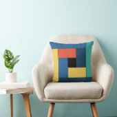 幾何タイルパターンver7装飾用クッション クッション (椅子)