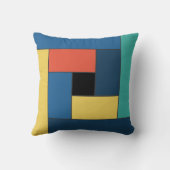 幾何タイルパターンver7装飾用クッション クッション (裏面)