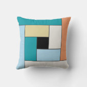 幾何タイルパターンver9装飾用クッション クッション (裏面)