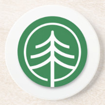 幾何ツリーコースター