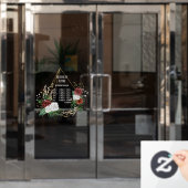 幾何テラリウムブルゴーニュフローラ開館時間 ウィンドウサイン (オフィスドア)