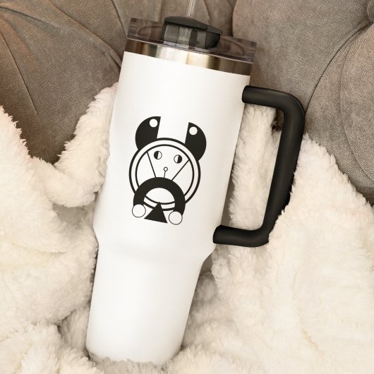 幾何トラ〔占星術の〕十二宮図 トラベルマグ