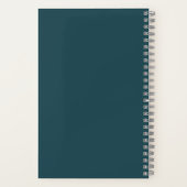 幾何トラ〔占星術の〕十二宮図 ノートブック (裏面)