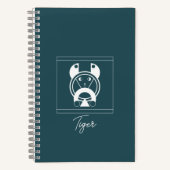 幾何トラ〔占星術の〕十二宮図 ノートブック (正面)