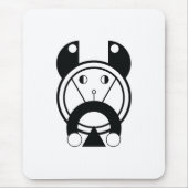 幾何トラ〔占星術の〕十二宮図 マウスパッド (正面)