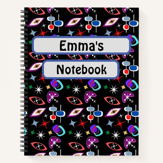 幾何パタカラフルーン ノートブック (正面)