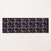 幾何パタカラフルーン ヨガマット (裏面(横))