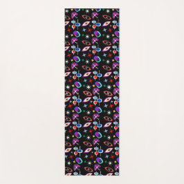 幾何パタカラフルーン ヨガマット