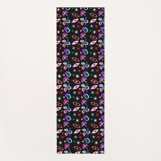 幾何パタカラフルーン ヨガマット (正面)