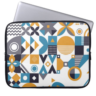 幾何パミニマルターン。抽象芸術指定 ラップトップスリーブ