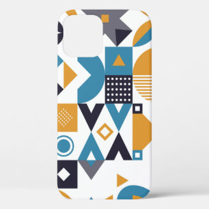幾何パミニマルターン。抽象芸術指定 iPhone 12ケース