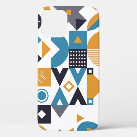 幾何パミニマルターン。抽象芸術指定 Case-Mate iPhoneケース (裏面)