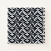 幾何パーソナライズされた ノートブック (裏面)