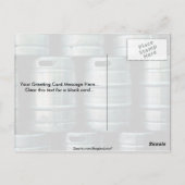 幾何ビール樽,チェコ ポストカード (裏面)